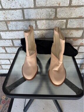 Ann Demeulemeester Booties  Beige  Size Eu 39.5